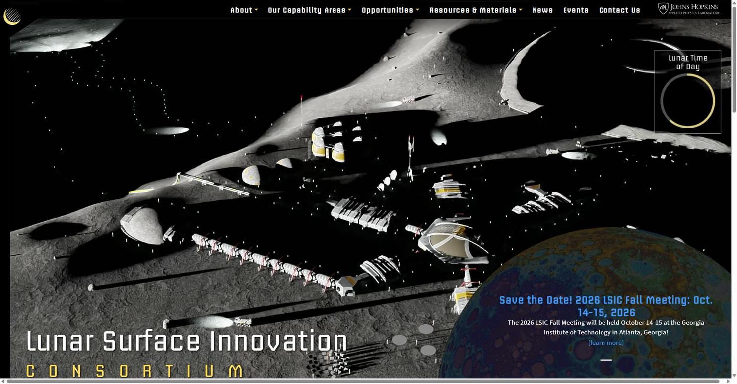 LSIC website screenshot
